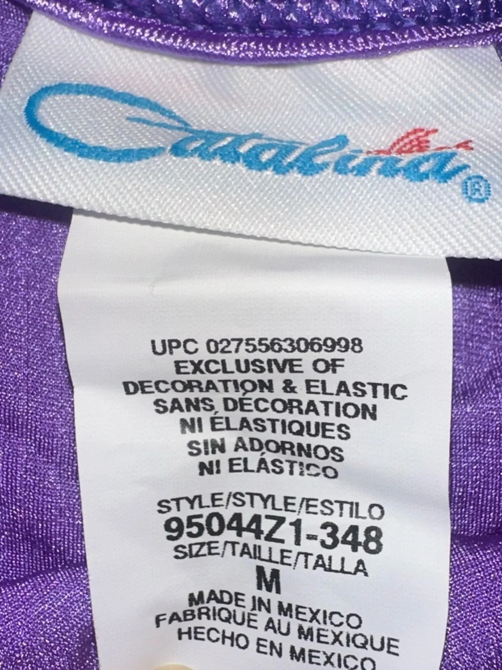 Vintage Catalina Lilac Ribbed Swim Coverup Skirt
